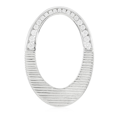 Zilveren hanger met zirkonen (MONOSONO COLLECTION)