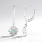 AAA Welo Opal Silver Earrings (de Melo Essence)