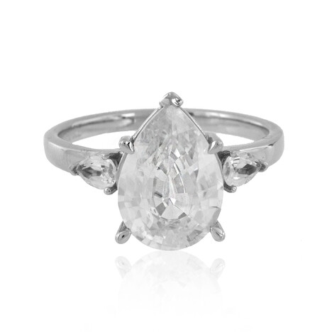 Preah Vihear Zircon Platinium Ring (de Melo)