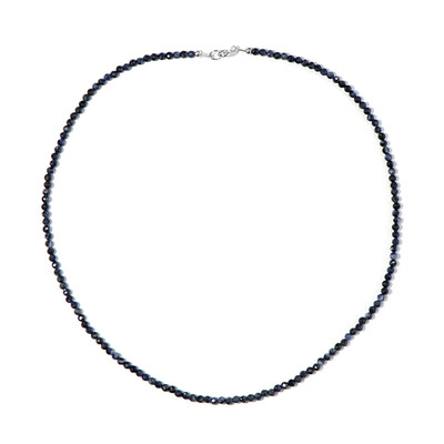 Collana in argento con Zaffiro Blu