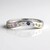 Bague en argent et Saphir bleu de Ceylan