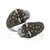 Bague en argent et Diamant noir