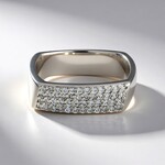 Anello in argento con Zircone (de Melo Essence)