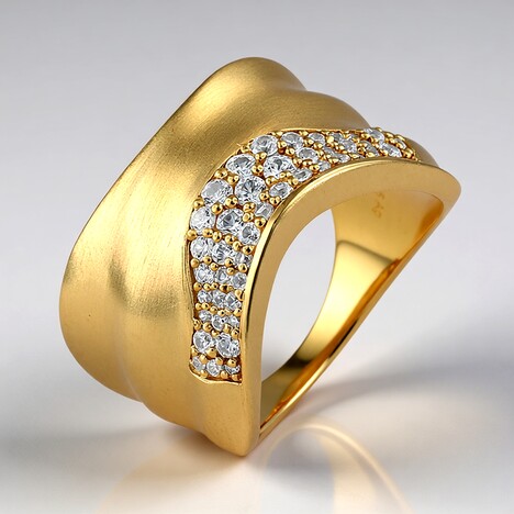 Anello in argento con Zircone (de Melo)