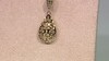 Zilveren hanger met I2 Champagne Diamanten (Ornaments by de Melo)