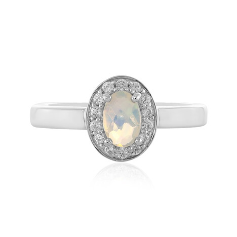 Anillo en plata con Ópalo de Welo