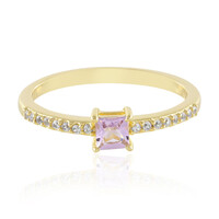 Anello in argento con Ametista Rose de France