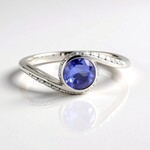 Anello in argento con Tanzanite (de Melo Essence)