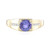 Bague en or et Tanzanite