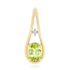 9K Capelinha Sphene Gold Pendant