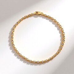 Bracciale in argento con Diamante Cioccolato I2