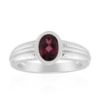 Anello in argento con Granato Roshoite (Pallanova)