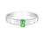 Anillo en plata con Tsavorita Lemshuku