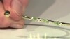 Brazalete en plata con Tsavorita de Tanzania