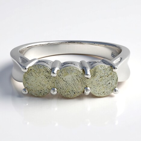 Anello in argento con Spectrolite
